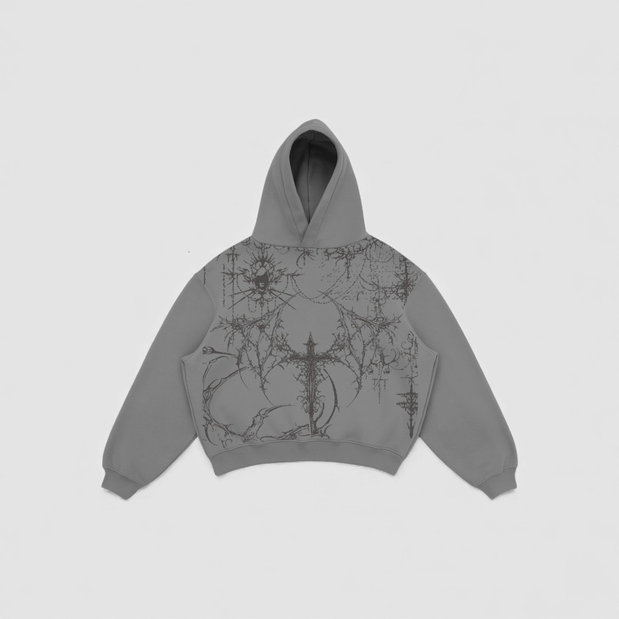 Carnival Crypt Y2k Hoodie