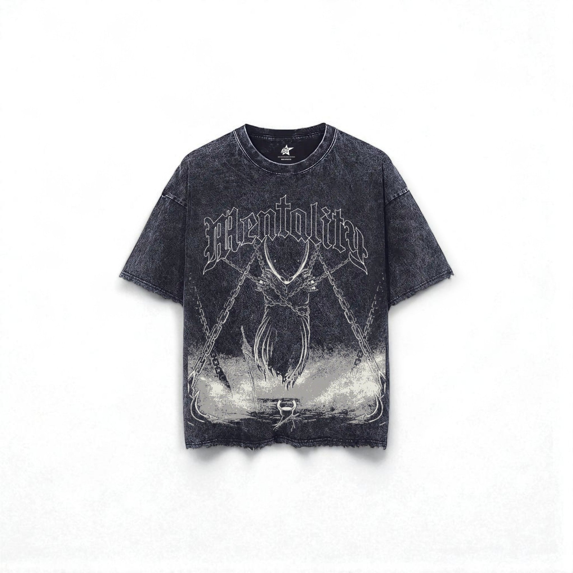 Warriors Mentality V2 Washed Tee