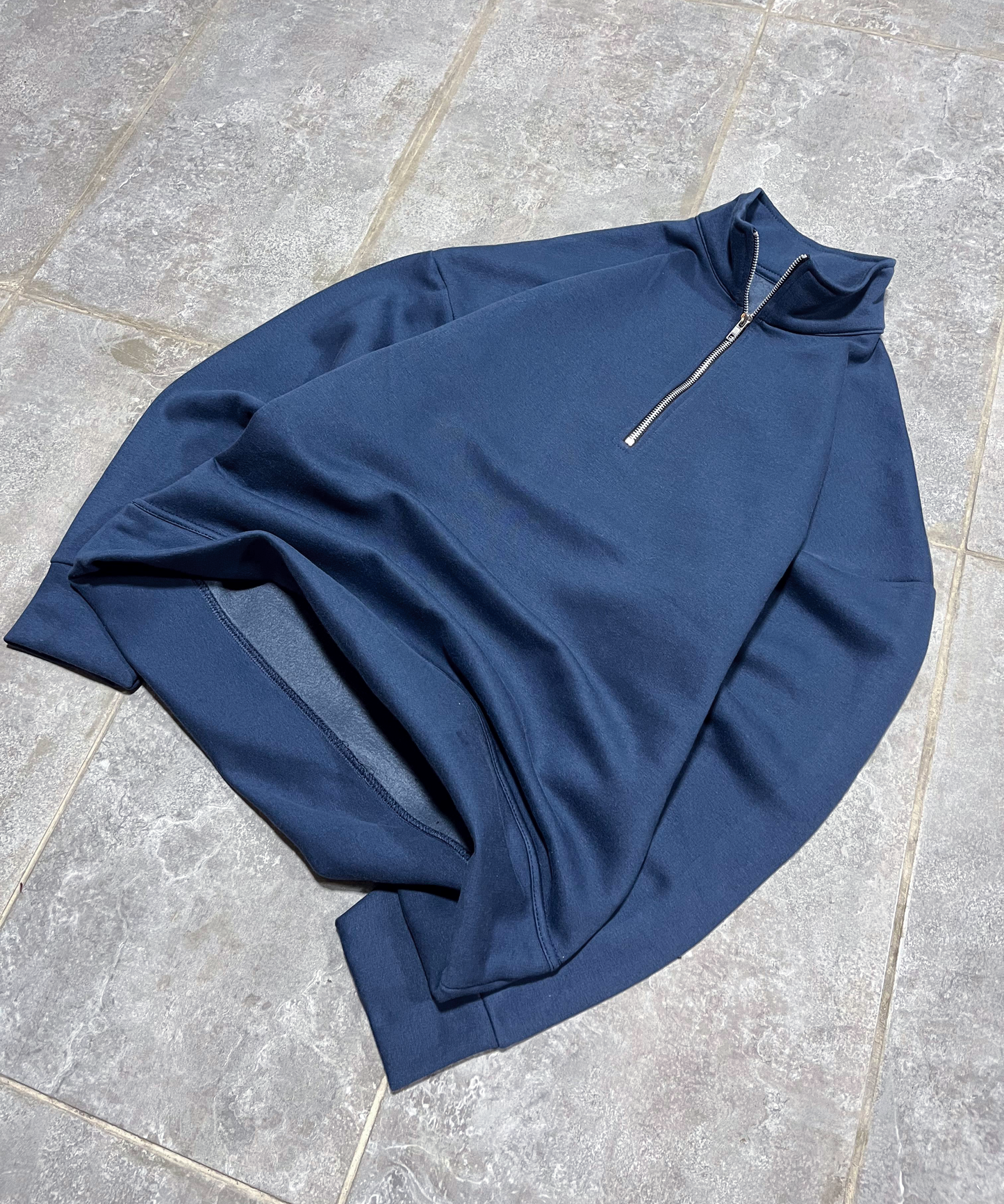 MOCK NECK QUART-ZIP SHIRT