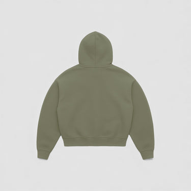 Boxy Zip-up Hoodie