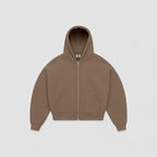 Boxy Zip-up Hoodie