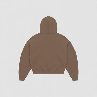 Boxy Zip-up Hoodie