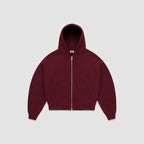Boxy Zip-up Hoodie