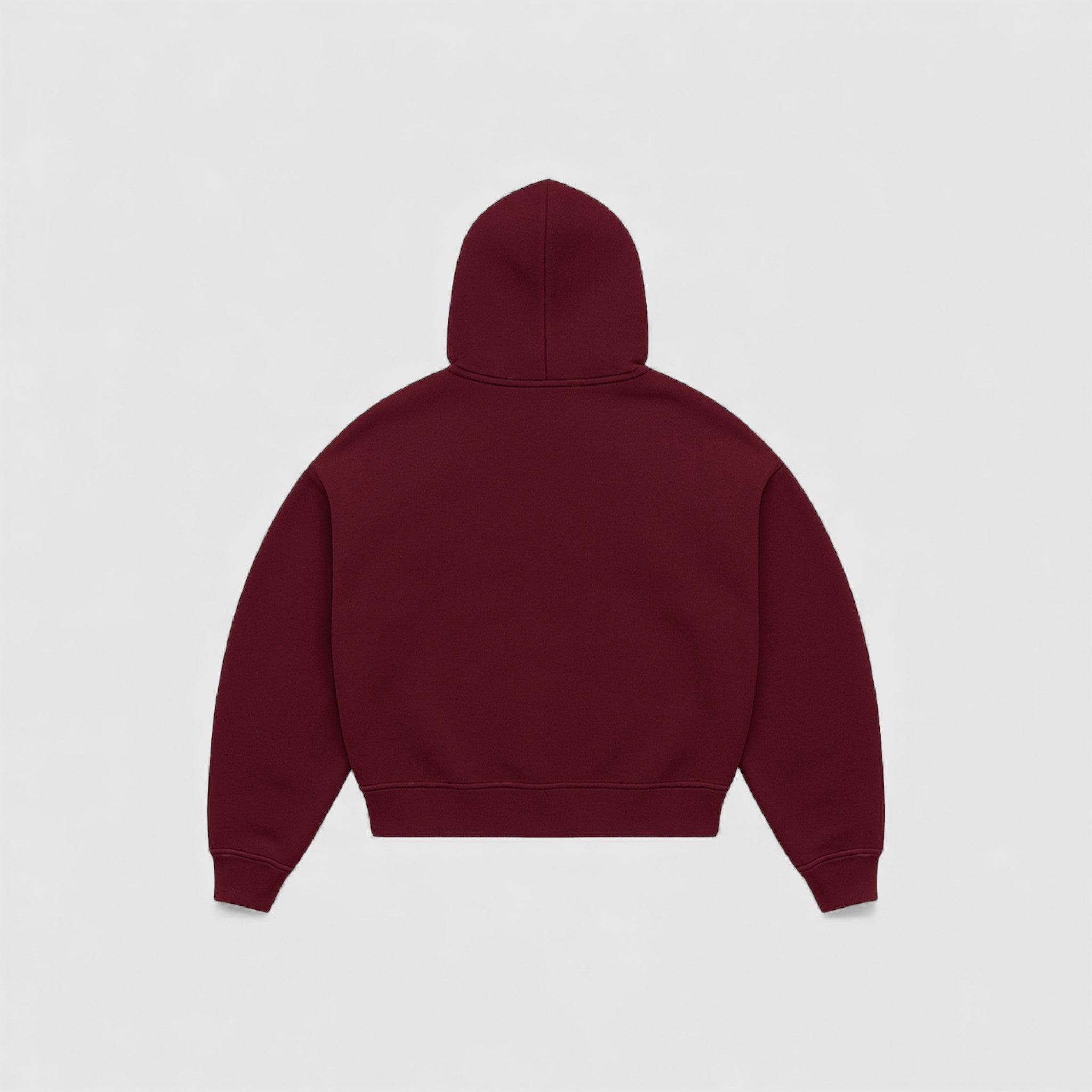 Boxy Zip-up Hoodie