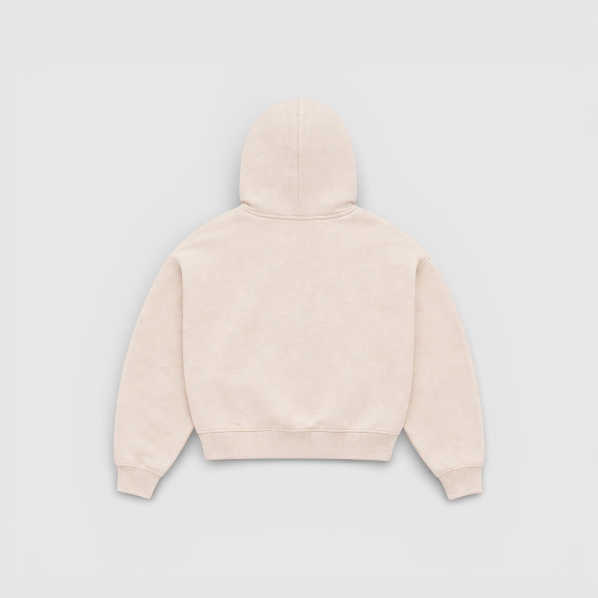 Boxy Zip-up Hoodie
