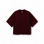Dark Maroon Essential Tee