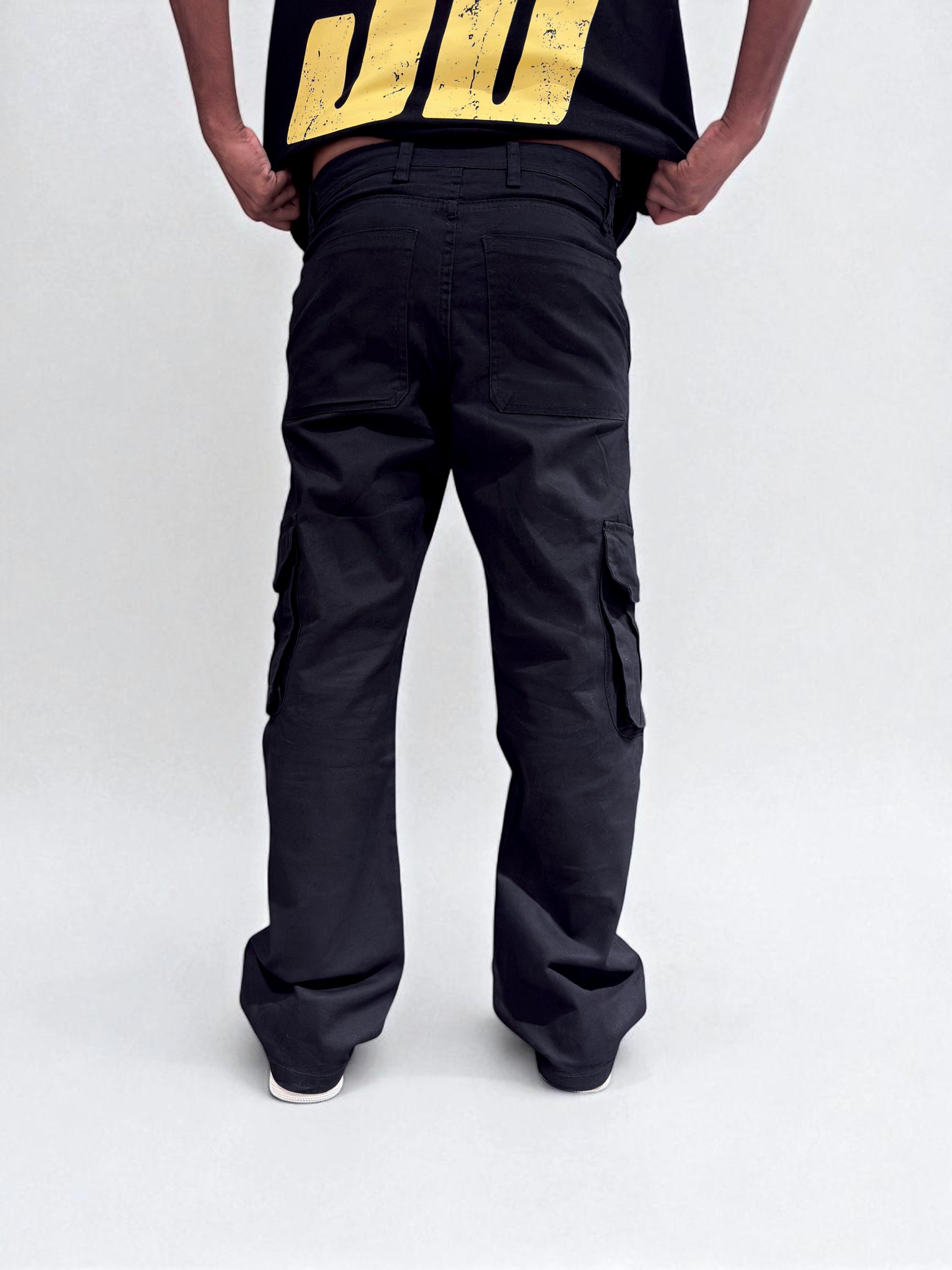 Black Utility Cargo Pant