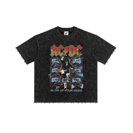 ACDC VINTAGE WASHED TEE