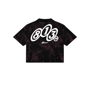 813 Distorted Y2K Polo