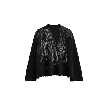 Archive Of Touch' Distressed Y2k Tee